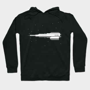 ZX81 Spaceship Hoodie